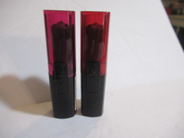 L&#39;Oreal Infallible Lipstick 712 Everlasting Plum + 337 Refined Ruby - £7.87 GBP