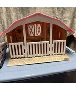 Breyer barn Horse Hay set pinto saddlebred Trough Ranch Fence Trailer - $51.00