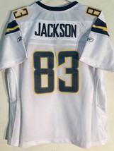 Reebok Women&#39;s Premier NFL Jersey San Diego Chargers Vincent Jackson Whi... - £10.10 GBP