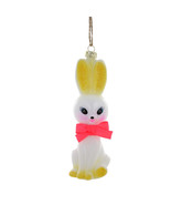 Cody Foster Glass Rabbit Bunny Easter Xmas Tree Ornament Kitsch Retro Vn... - $23.99