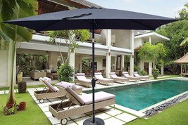 6x9ft Patio Umbrella: Crank, Tilt, Waterproof - $1,789.25 MXN