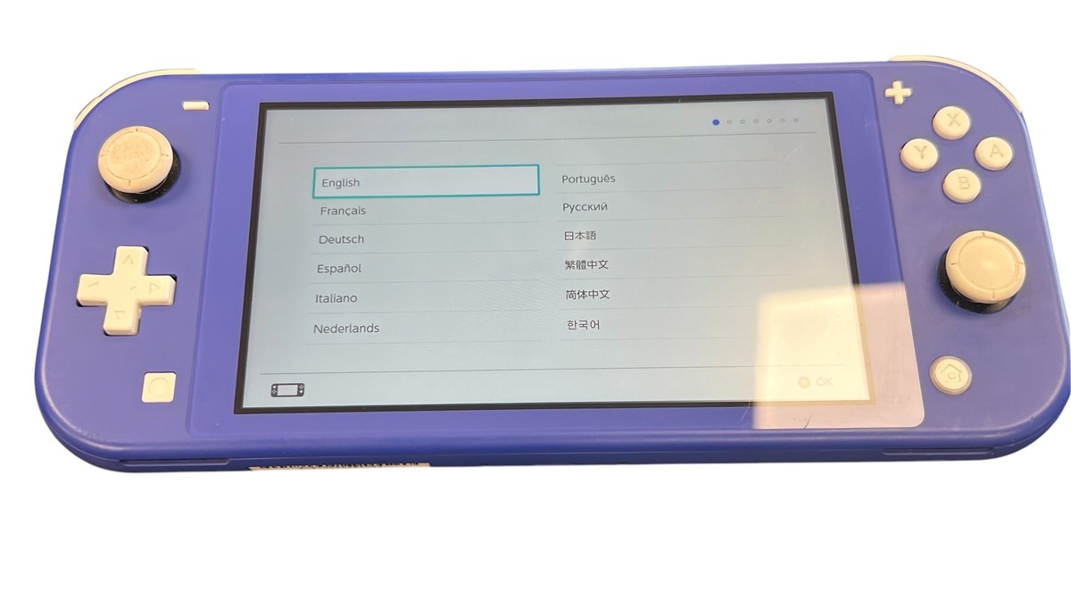 Nintendo Hdh-001 Nintendo Switch Lite Hand Held Blue 515464