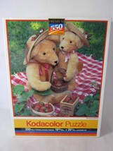 Kodacolor Rose Art 550 Piece PUZZLE Strawberry Bears Sealed 1991 99999 - £7.78 GBP