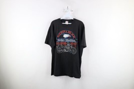 Vtg 80s Harley Davidson Mens XL Spell Out Faded Thin Daytona Beach T-Shirt USA - £125.20 GBP