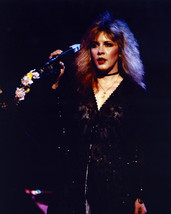 Stevie Nicks in black dress performing 1980&#39;s Fleetwood Mac concert 16x20 Poster - £15.97 GBP