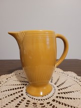 Vintage FiestaWare Antique Gold Coffee Server Pot Pitcher No Lid - £74.73 GBP