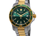 Movado 2600147 Series 800 Two Tone Green Dial Stainless Steel Men&#39;s Watch - £510.63 GBP
