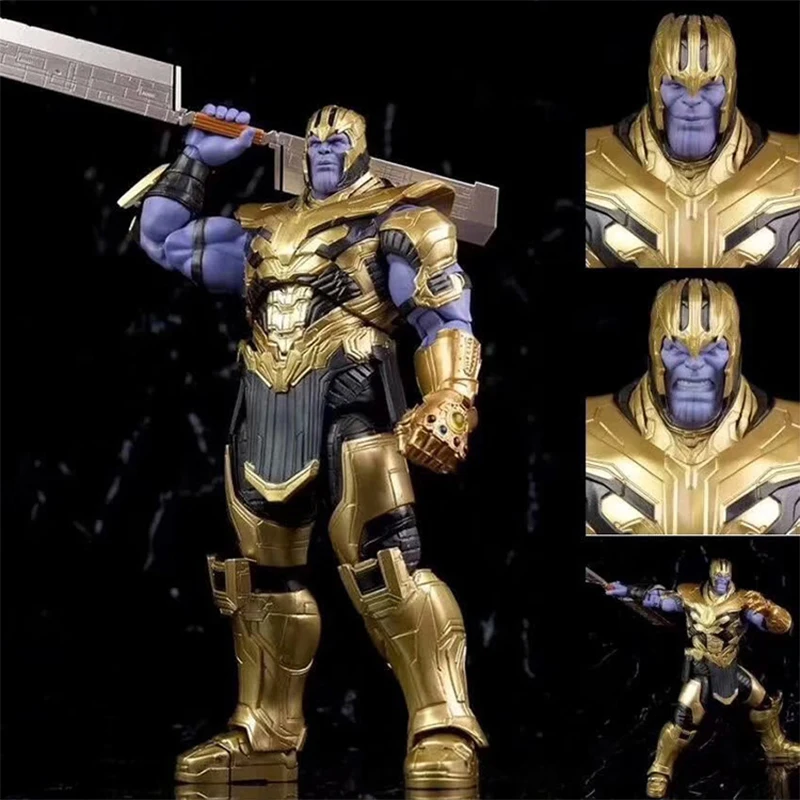 Marvel SHFiguarts Thanos Figure Avengers Infinity War BJD Action Figures - £26.33 GBP+