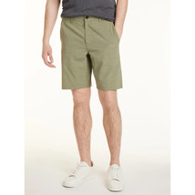 George Men&#39;s 9&quot; Inseam Flat Front Moisture Wicking Shorts, Green Size 38 - £13.18 GBP