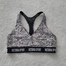 Victoria Sport Pullover Wireless Sports Bra ~ Cheetah ~ Sz M - £17.77 GBP