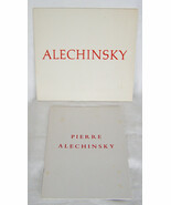 VINT. LOT OF 2 PIERRE ALECHINSKY “NEW WORK” + “TREES AND WATER ...&quot;- ART... - $95.19 MXN