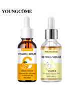 Vitamin C &amp; Retinol Serum – Hydrating, Smoothing, Anti-Wrinkle, Delicate... - $307.59 MXN+