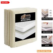 Adjustable Queen Mattress Gripper Pad – Slip Resistant &amp; Customizable Fit - $56.38