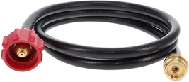 Propane Tank Adapter Hose QCC1/ Type 1 5 ft 1lb to 20lb 16.4 oz to 20 lbs - £26.04 GBP