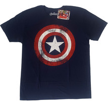 Captain America Distressed Shield Official Tee T-Shirt Mens Unisex - £25.92 GBP