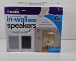 Yamaha NS-IW470 Flush Mount In-Wall Speakers - White - READ DESCRIPTION!... - $74.25