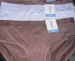 Hanes ~ 3-Pair Womens Hipster Underwear Panties Polyester Blend (B) ~ L/7 - $20.26