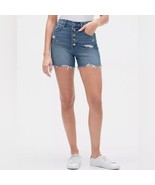 Gap High Rise Destructed Jean Shorts Size 14/32 NWT - $29.78 CAD