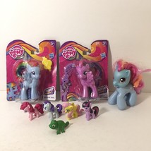 Mixed Lot 8 My Little Pony Rainbow Power 3&quot; Figures 2013 New  Loose 2 &quot; figures - £19.76 GBP