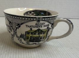 Becky Thatcher House Hannibal Missouri Vintage Tea Cup - $173.97 MXN
