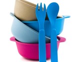 Set of 4 Bamboo Kids Snack Bowls, Non Toxic, Eco Friendly Kids Snack Con... - $15.83