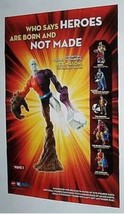 JLA Mattel action figure toy POSTER: Batman,Penguin,Demon,Metamorpho,Red Tornado - $23.95