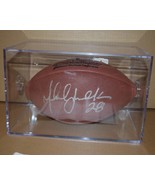 Marshall Faulk autographed 75th Anniversary football in NEW Ultra-Pro Cube - $2,261.70 MXN