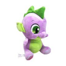 10&quot; Hasbro 2014 My Little Pony Purple Spike Dragon Stuffed Animal Plush Toy - £26.49 GBP