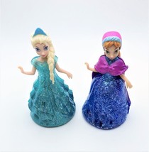 Disney Princess Elsa and Elsa Frozen Glitter Glider Little Kingdom Polly Pocket - £13.55 GBP