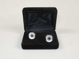 Men J.Valintin Cufflinks by Vitorofolo for French Cuff Shirt V35-31 White Gold image 2