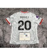 Diogo Jota SIGNED Liverpool 24/25 Third Special TRIBUTE Jersey/Shirt - COA 2025 - $120.00