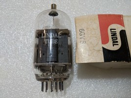 6GV5 One (1) GE Made Tube NOS NIB Lindal Branded Gray Plate Dual Side Ge... - $5.00