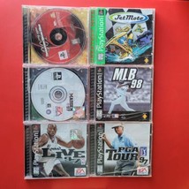 Sony Playstation 007 Tomorrow Jet Moto NBA NFL PS1 Scratched Disc Wear Works - £24.10 GBP