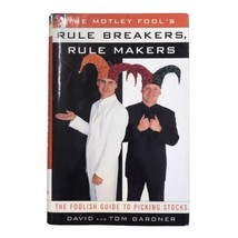 The Motley Fool&#39;s Rule Breakers Rule Makers David Tom Gardner Signed Book HCDJ - £22.14 GBP