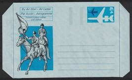 GREAT BRITAIN Air Mail Letter / Aerogramme - 10 1/2P, Unused &quot;F&quot; X3 - $2.96