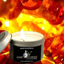 Amber Musk Eco Soy Wax Scented Tin Candles, Vegan Friendly, Hand Poured - £13.31 GBP+