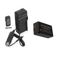 Battery + Charger For Panasonic DMC-GH2H, DMC-GH2K, DMC-GH2 DMC-FZ200 DMC-FZ200K - £17.23 GBP