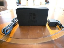 Nintendo Switch TV Dock Station Charging Base with OEM AC Adapter + HDMI... - $29.09
