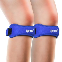 Ipow 2 Pack Knee Pain Relief &amp; Patella Stabilizer Knee Strap Brace Suppo... - £33.80 GBP