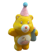 Vintage Care Bears Birthday Bear with Party Hat Figurine AGC 1983 - £10.39 GBP