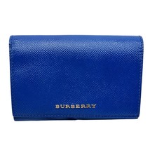 Burberry Bifold Compact Wallet Blue - $118.80