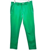 Bonobos Green Performance Flat Front Golf Pants Men’s Size 32 34 Slim Fit - $35.31 CAD