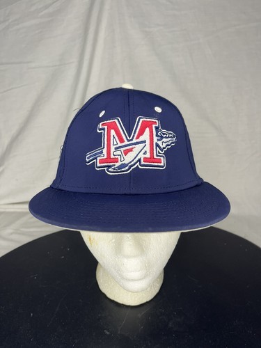 The Game Pro Mississippi College Choctaws Hat Cap Adult Medium Blue Gp521 - $25.00