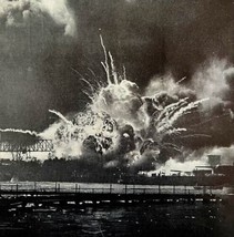 Pearl Harbor Attack WW2 Photo Print Military 1945 World War 2 Collectible DWHH8 - £30.89 GBP