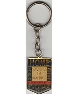 Home Savings of America Keychain ~ Established 1889 - £7.04 GBP