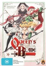 Queens Blade 4 Beautiful Warriors | Complete OVA | Collection DVD | Region 4 - £19.48 GBP