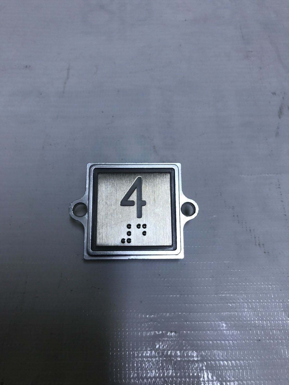 New Kone 853343H03(G01-G06) AVDBUT Square elevator Button L4 KM863053G06... - $56.84