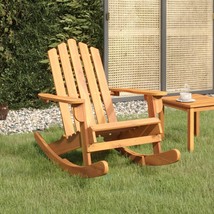 Adirondack Rocking Chair Solid Wood Acacia - £72.64 GBP