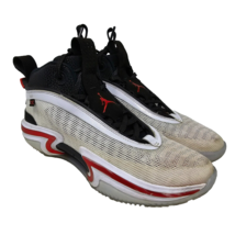 Nike Air Jordan 36 Psychic Energy XXXVI Men&#39;s 10 CZ2650-100 Red Black Bulls Hoop - £46.05 GBP