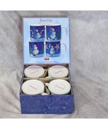 Oneida Snow Pals Mugs Zulauf Christmas  Lot of  4 Xmas - €12,60 EUR